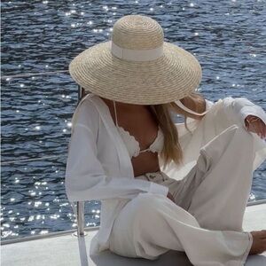 Neutral Straw Hat